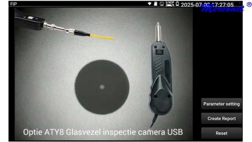 LS51 Ethernet Fiber TCP/IP WiFi 1610nm tester ls50-aty8-glasvezel-microscoop-inspectie