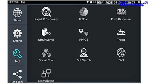 LS51 Ethernet Fiber TCP/IP WiFi 1610nm tester ls50-net-tool-netwerktest