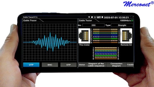 LS51 Ethernet Fiber TCP/IP WiFi 1610nm tester ls50-testerplay-ethernet-network-tester